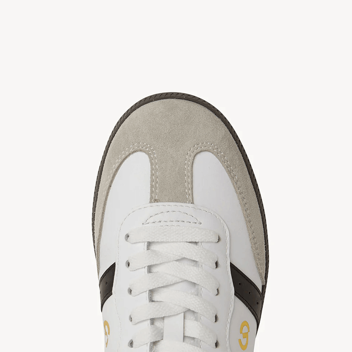 Goodsole - 2001 Parallel Leather Sneaker White / Black