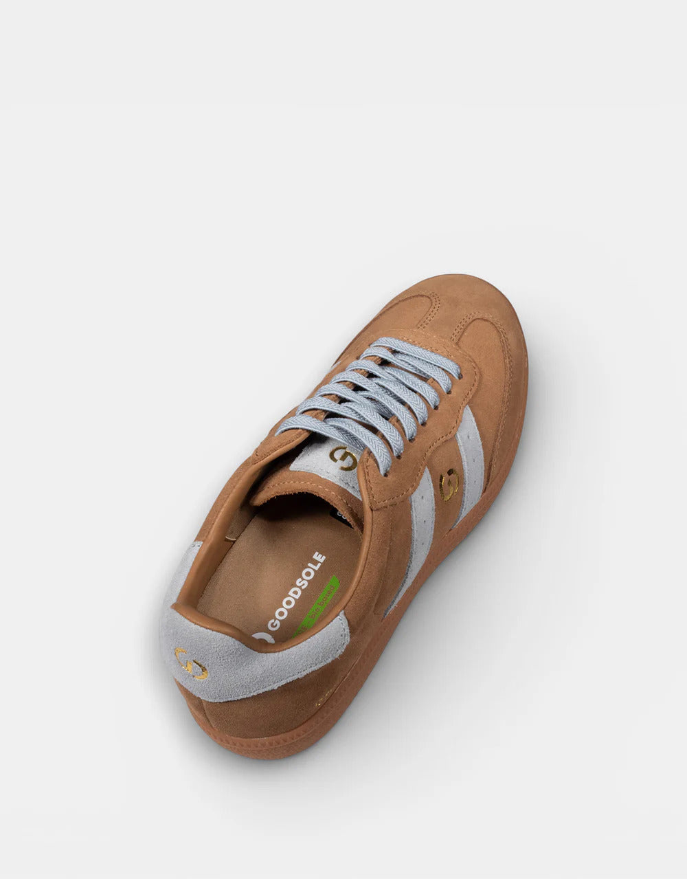Goodsole - 2001 Parallel Suede Sneaker Smoke Brown / Smoke Blue Suede