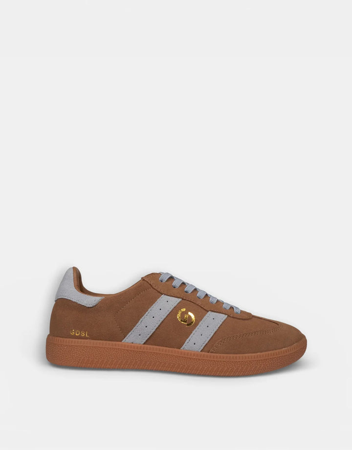 Goodsole - 2001 Parallel Suede Sneaker Smoke Brown / Smoke Blue Suede