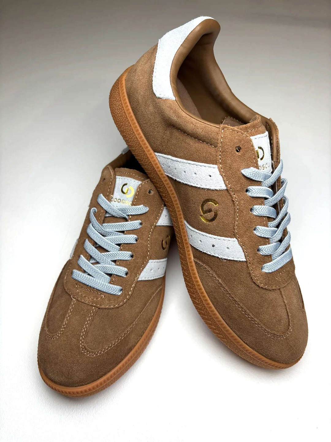 Goodsole - 2001 Parallel Suede Sneaker Smoke Brown / Smoke Blue Suede