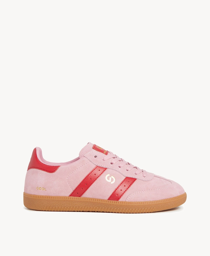 Goodsole - 2001 Parallel Leather Sneaker Pink / Red