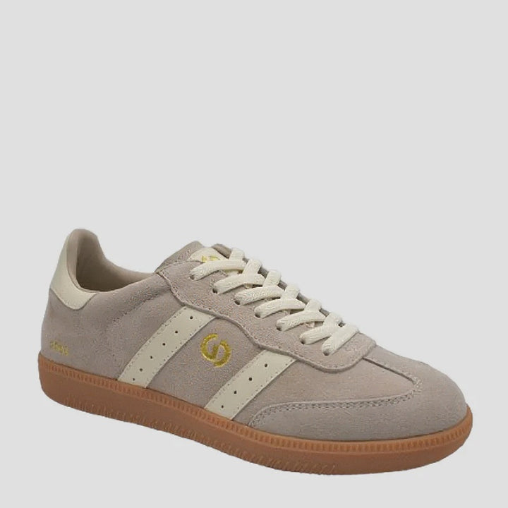 Goodsole - 2001 Parallel Suede Sneaker Tropical Taupe / Ivory