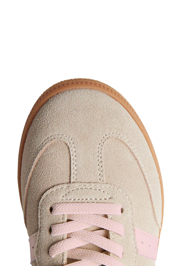 Goodsole - 2001 Parallel Suede Sneaker Tropical Taupe / Pink