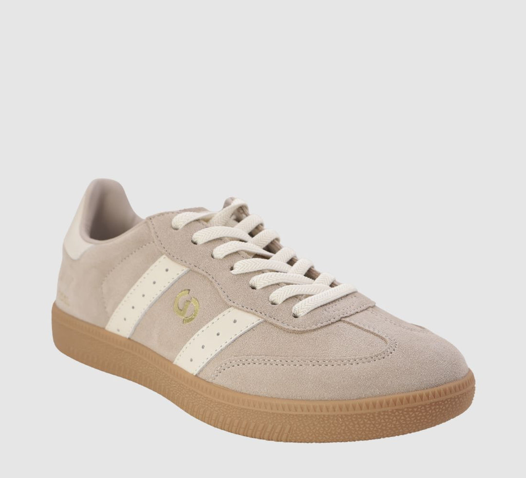 Goodsole - 2001 Parallel Suede Sneaker Tropical Taupe / Ivory