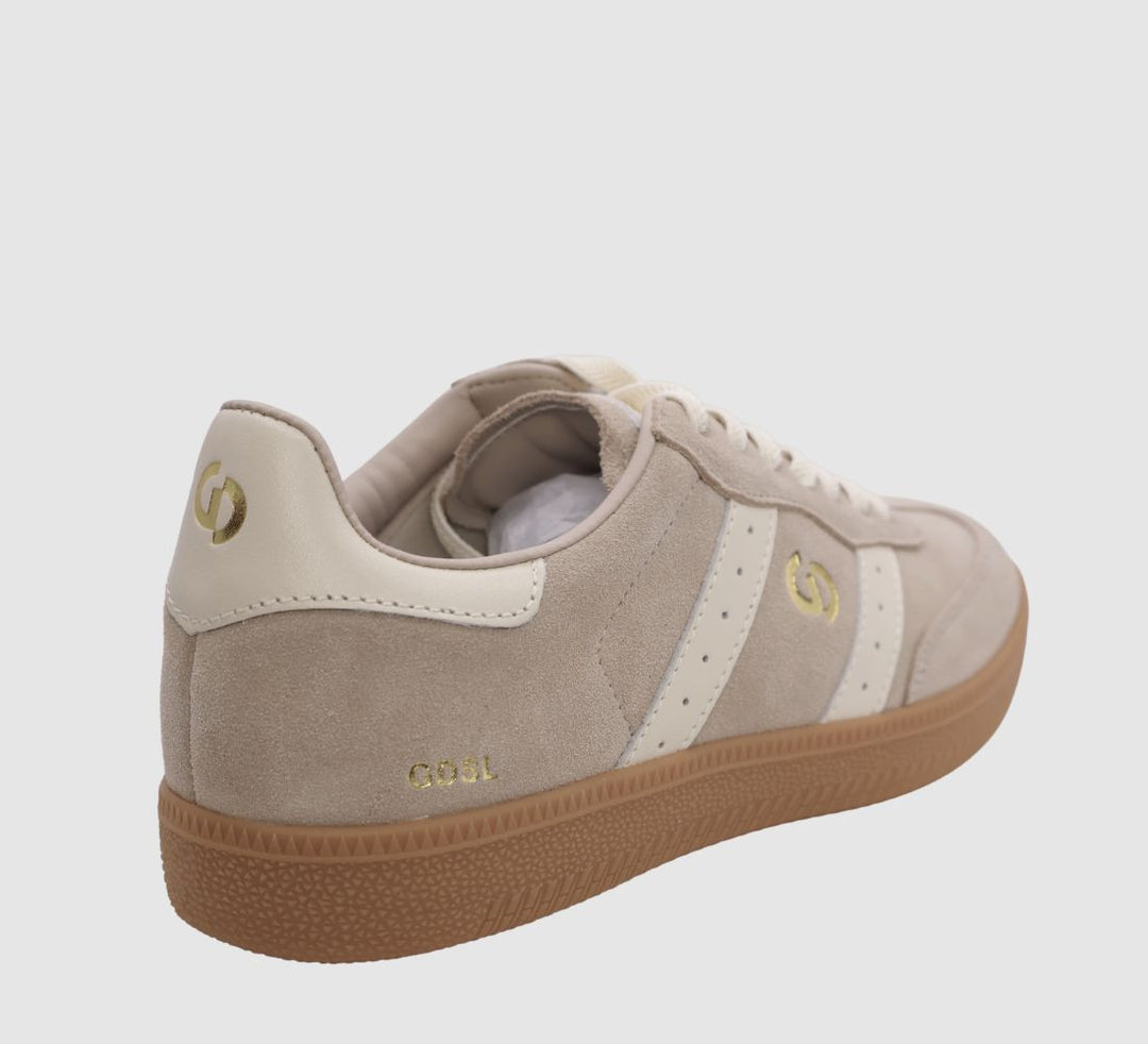 Goodsole - 2001 Parallel Suede Sneaker Tropical Taupe / Ivory