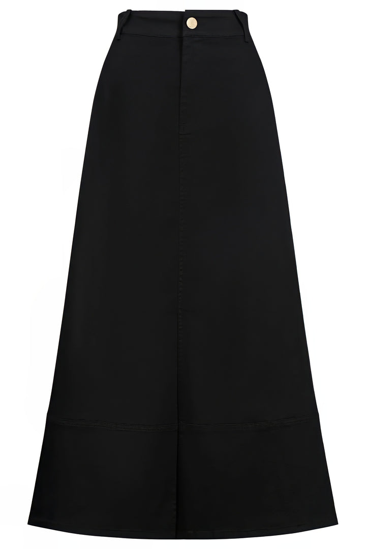 Haven - Panama Maxi Skirt Black