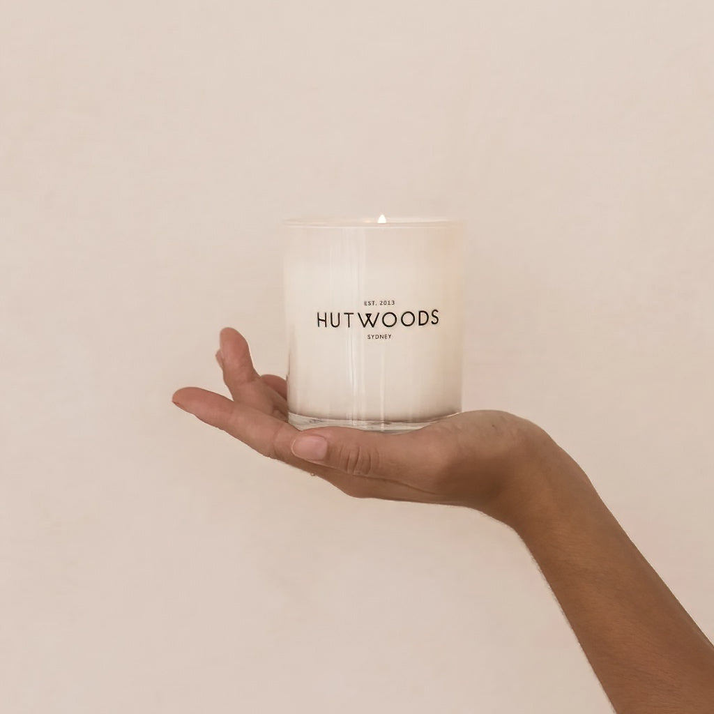 Hutwoods - Wild Jasmine & Sandalwood Candle