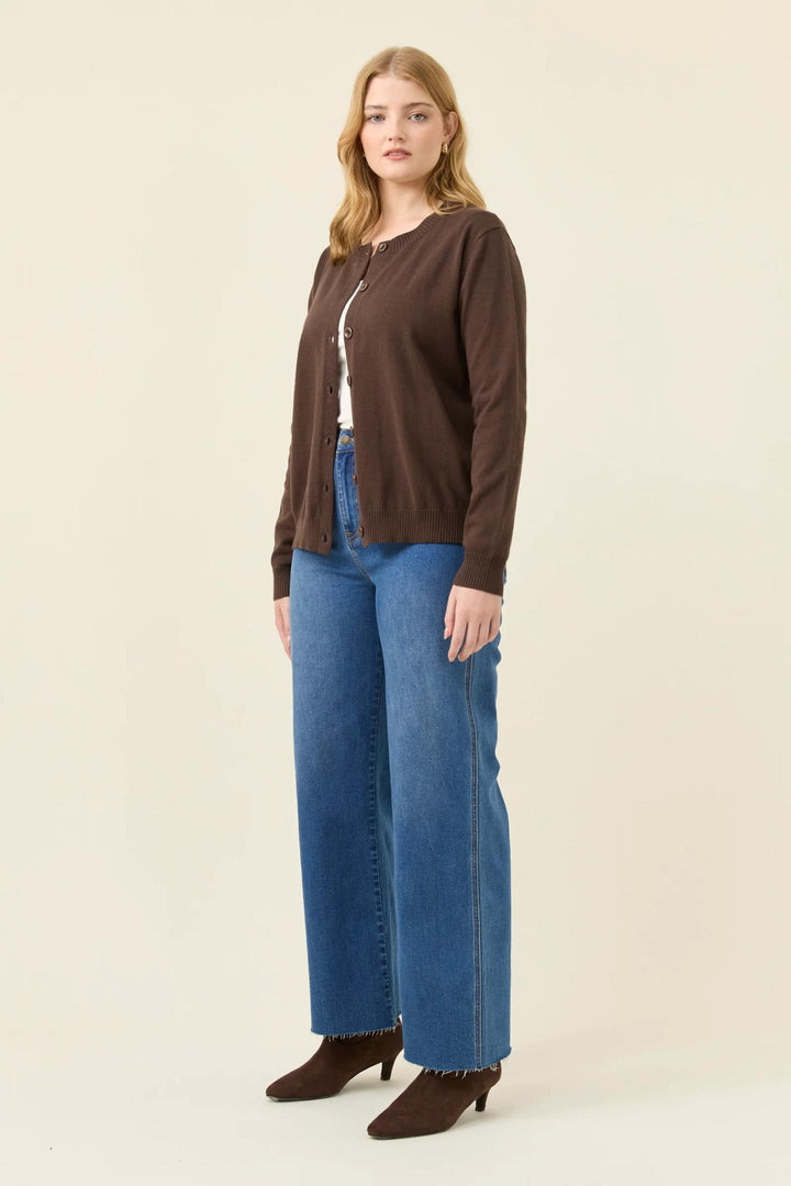 Isle Of Mine - Darby Cardigan Chocolate