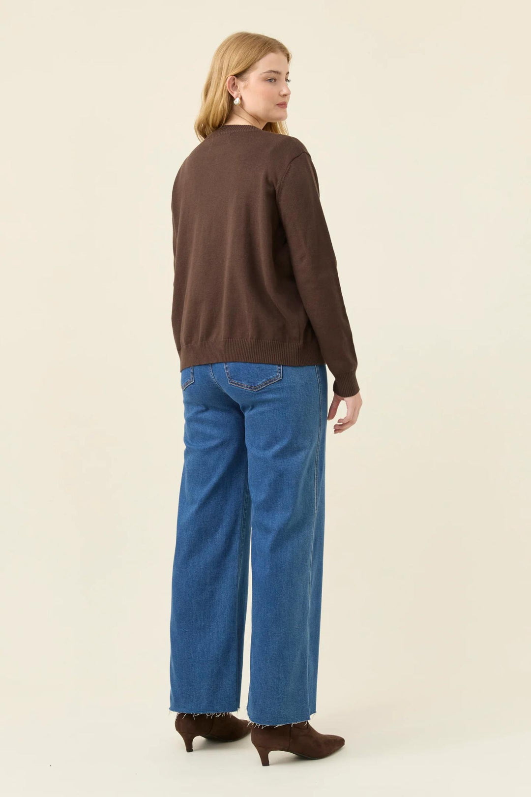 Isle Of Mine - Darby Cardigan Chocolate
