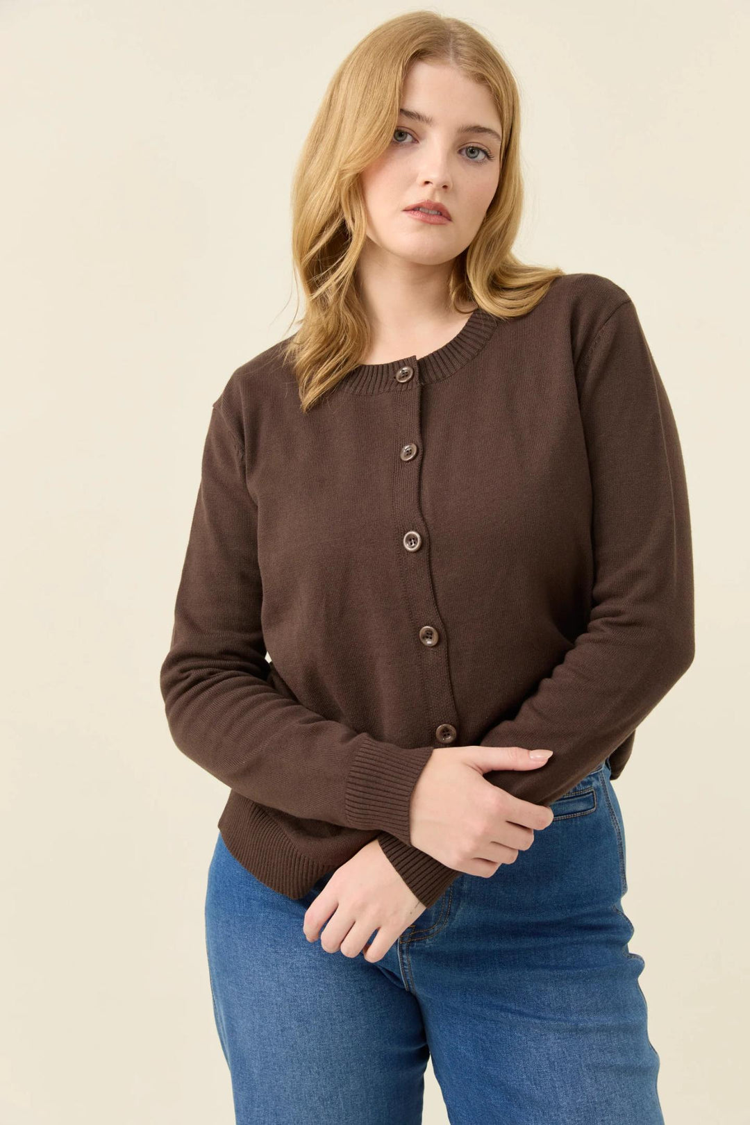 Isle Of Mine - Darby Cardigan Chocolate