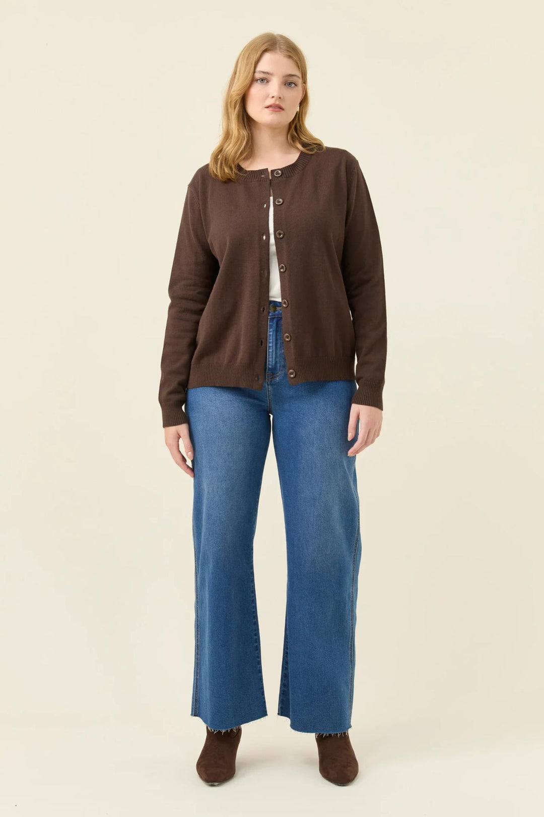 Isle Of Mine - Darby Cardigan Chocolate