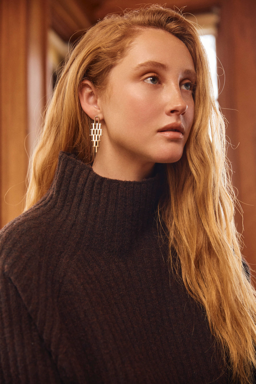 Isle Of Mine - Darby Drop Earring Gold