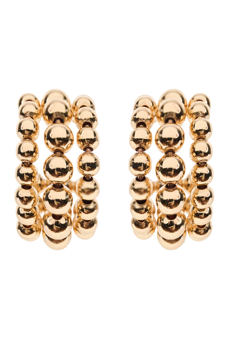 Isle Of Mine - Darby Hoop Earring Gold