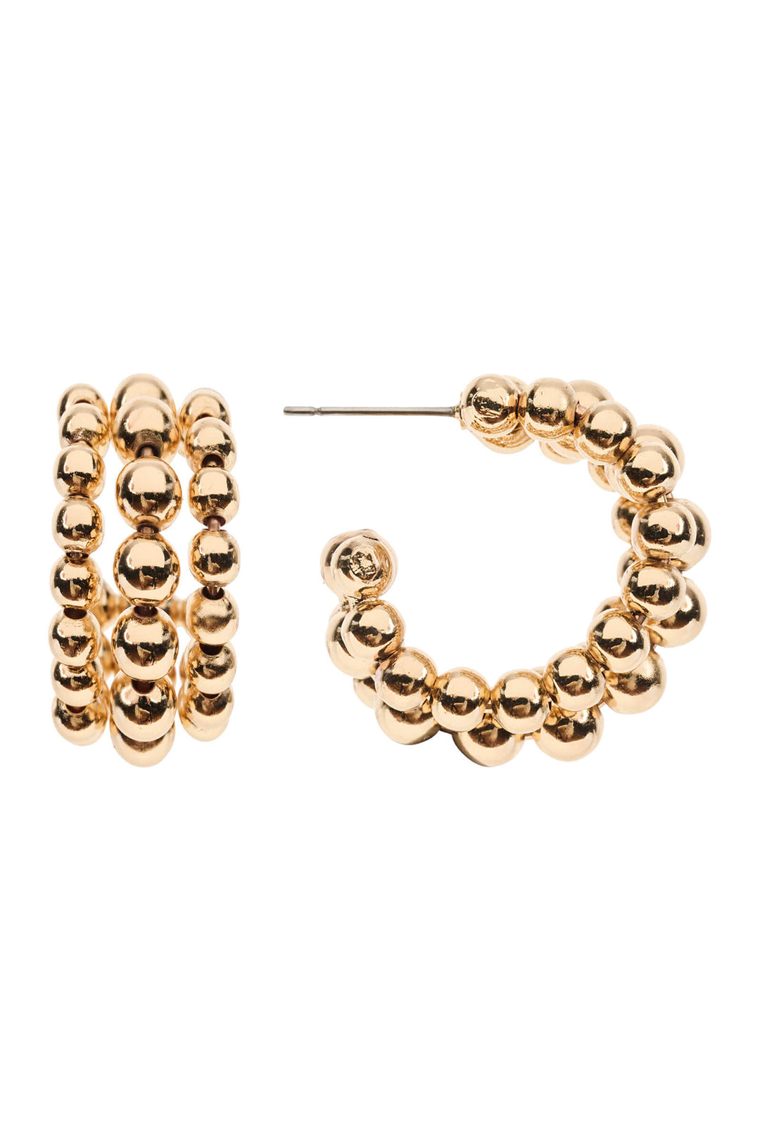 Isle Of Mine - Darby Hoop Earring Gold