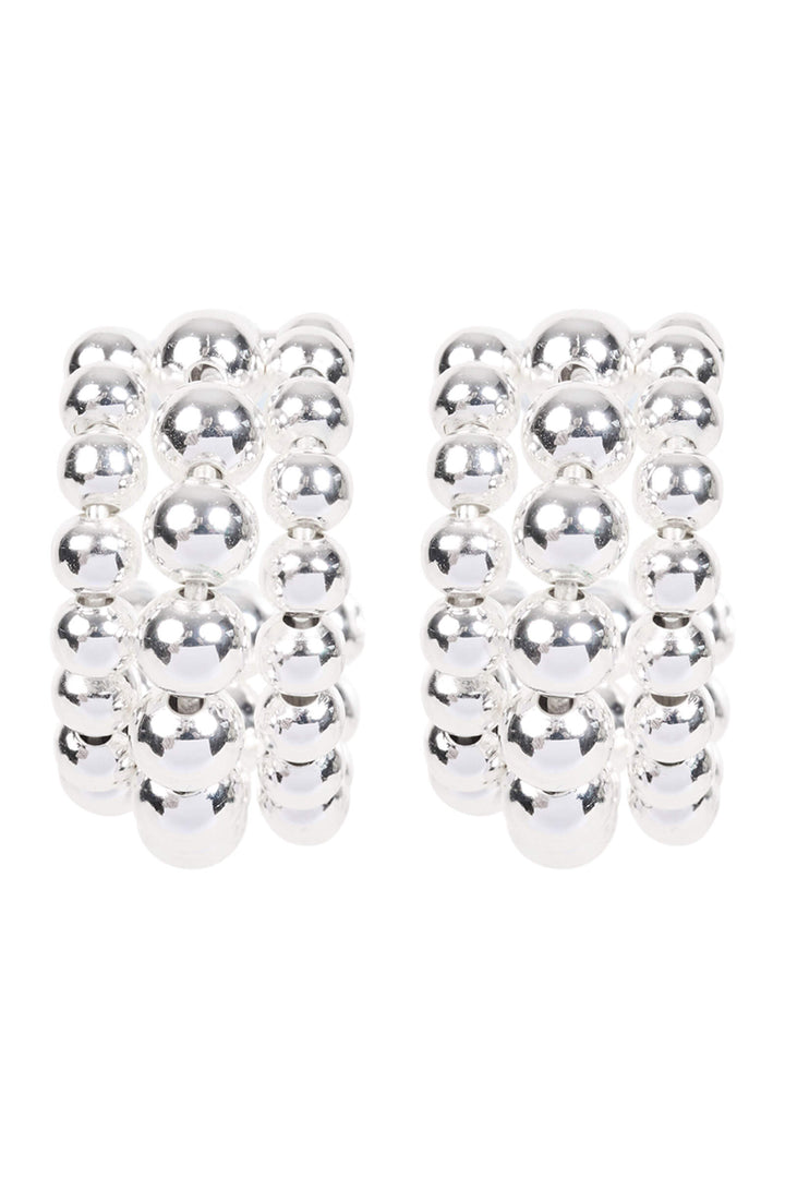 Isle Of Mine - Darby Hoop Earring Silver