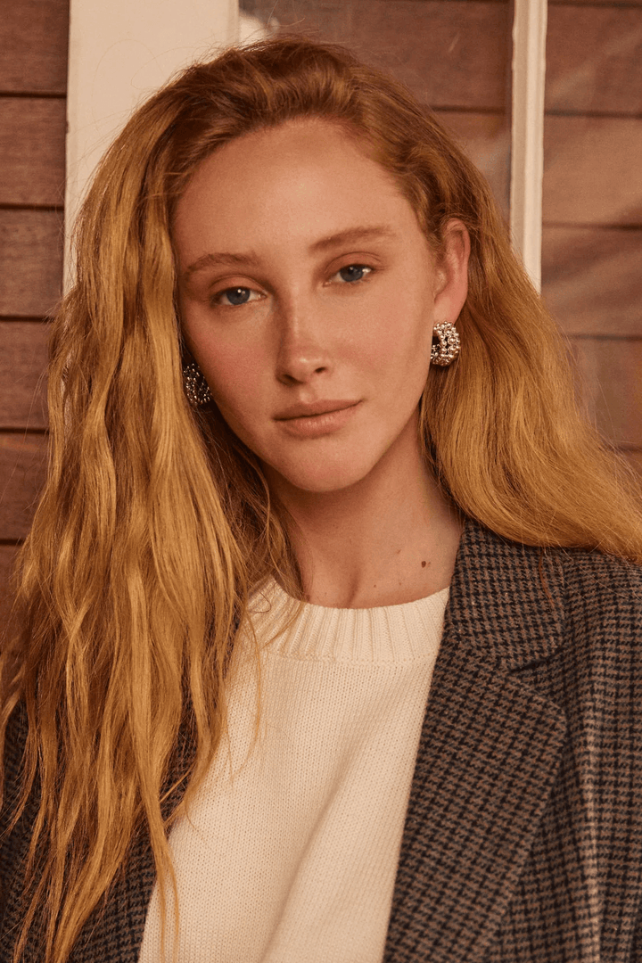 Isle Of Mine - Darby Hoop Earring Silver