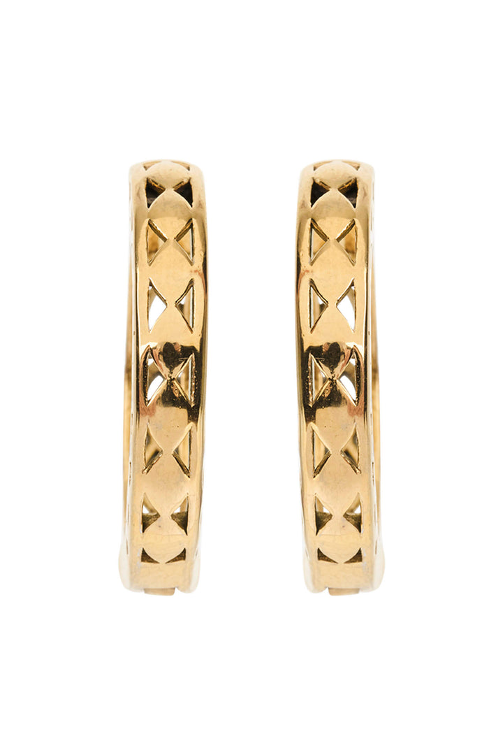 Isle Of Mine - Grace Hoop Earring Gold