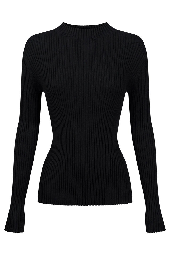 Isle Of Mine - Juno Knit Top Onyx