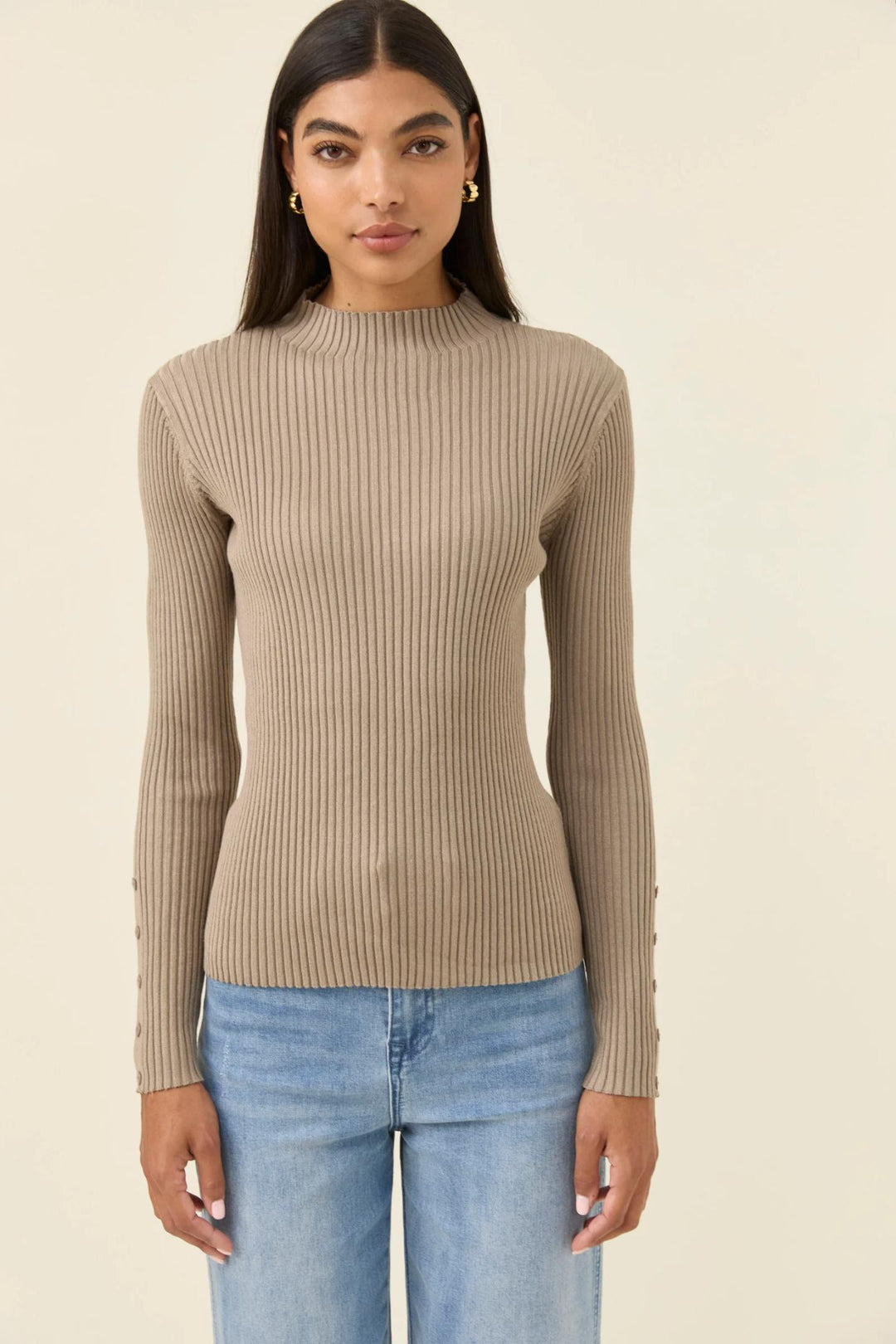 Isle Of Mine - Juno Knit Top Stone