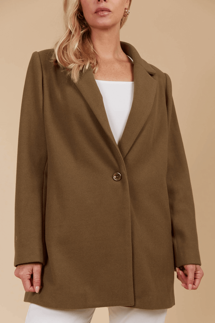 Isle Of Mine - Kali Coat Toffee