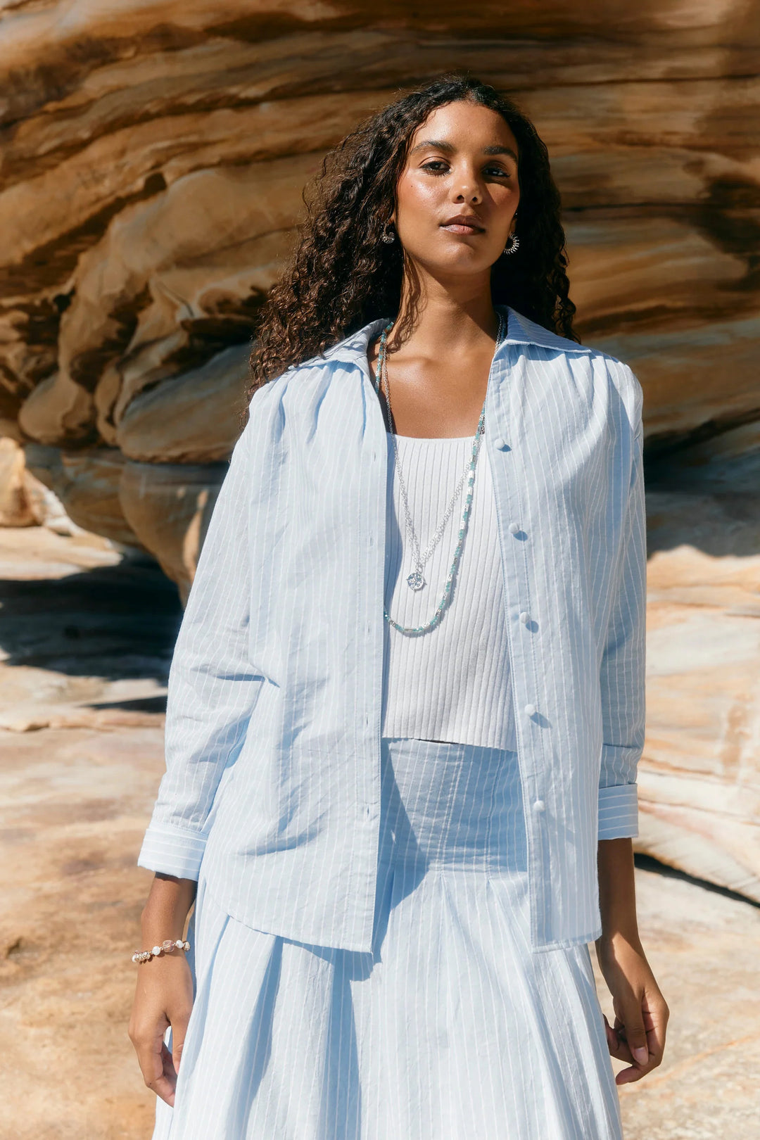 Isle Of Mine - Lyndell Shirt Light Blue
