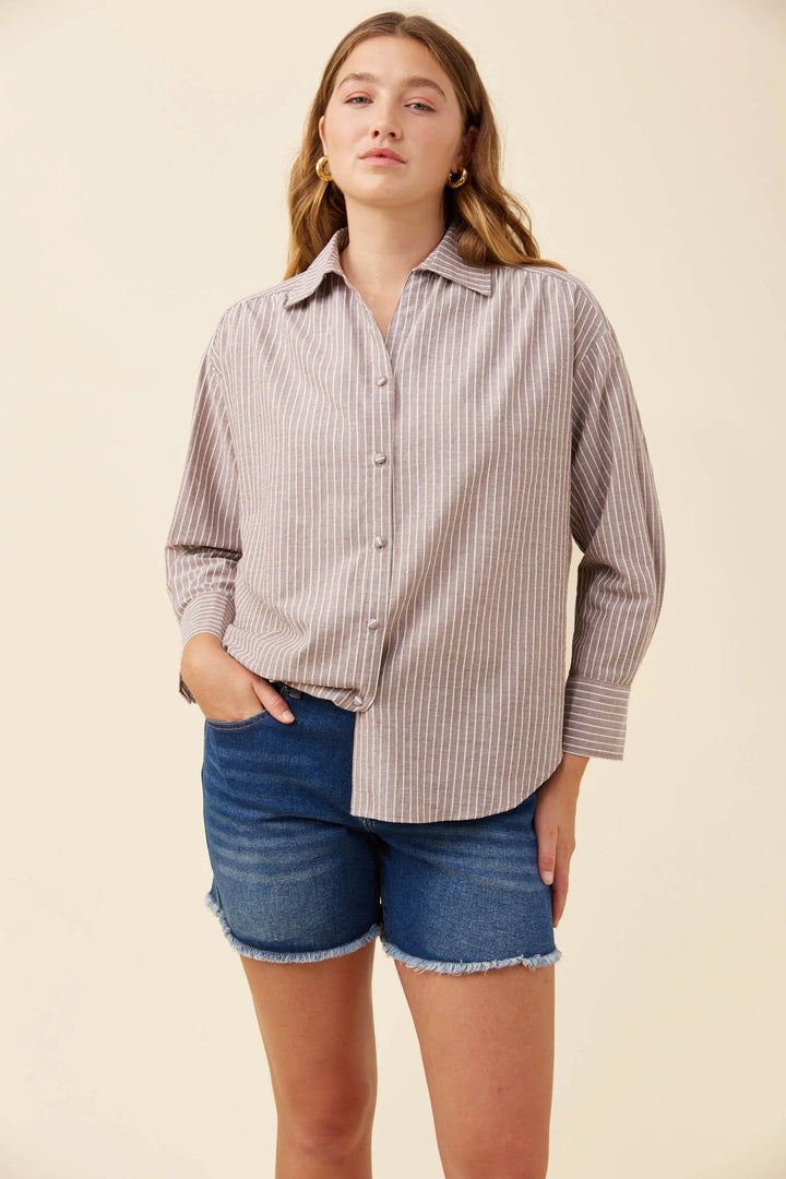Isle Of Mine - Lyndell Shirt Taupe