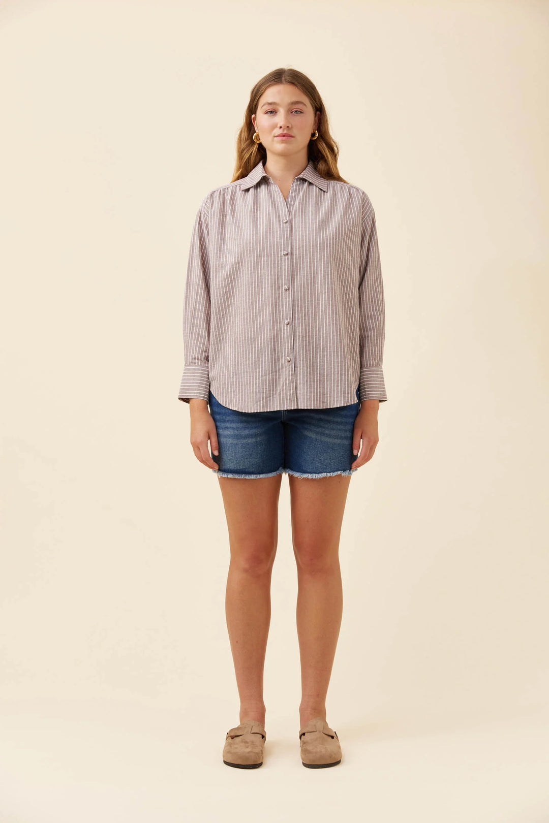 Isle Of Mine - Lyndell Shirt Taupe