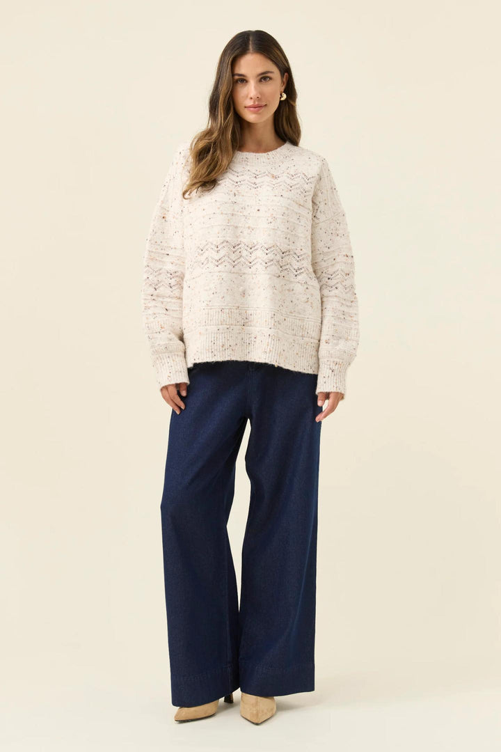 Isle Of Mine - Mckenna Jumper Ivory