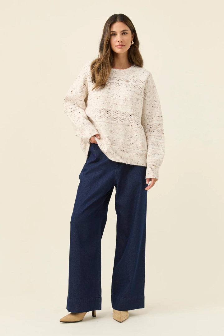 Isle Of Mine - Mckenna Jumper Ivory