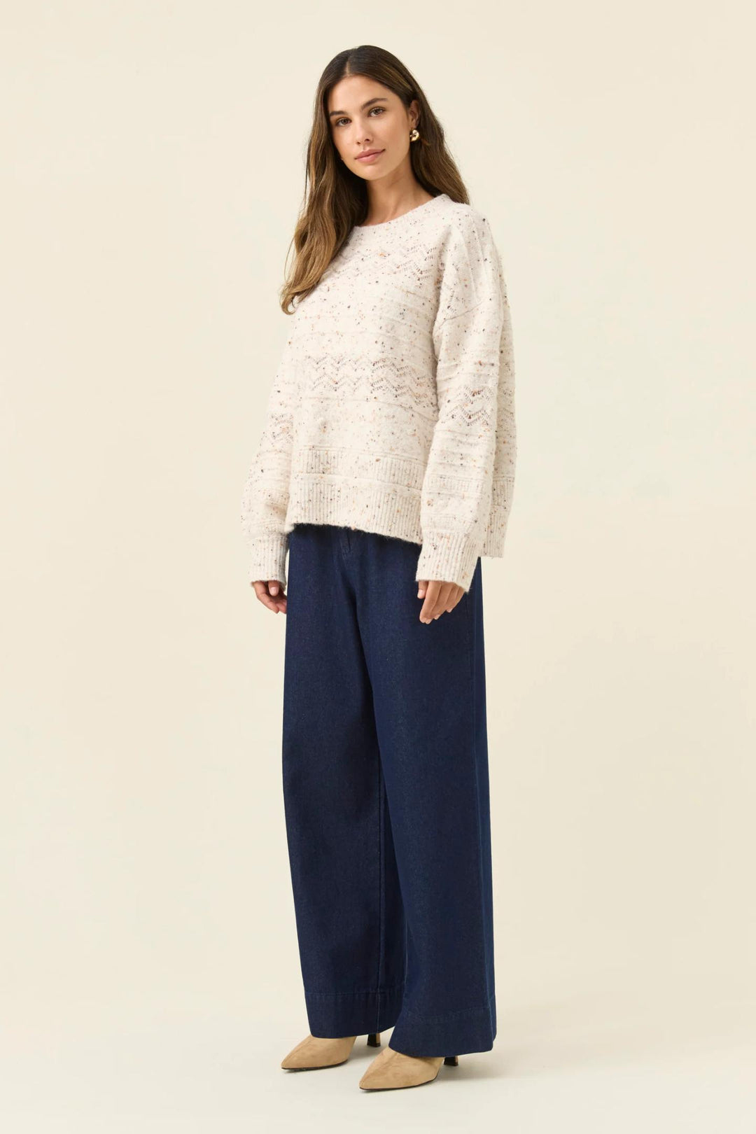 Isle Of Mine - Mckenna Jumper Ivory