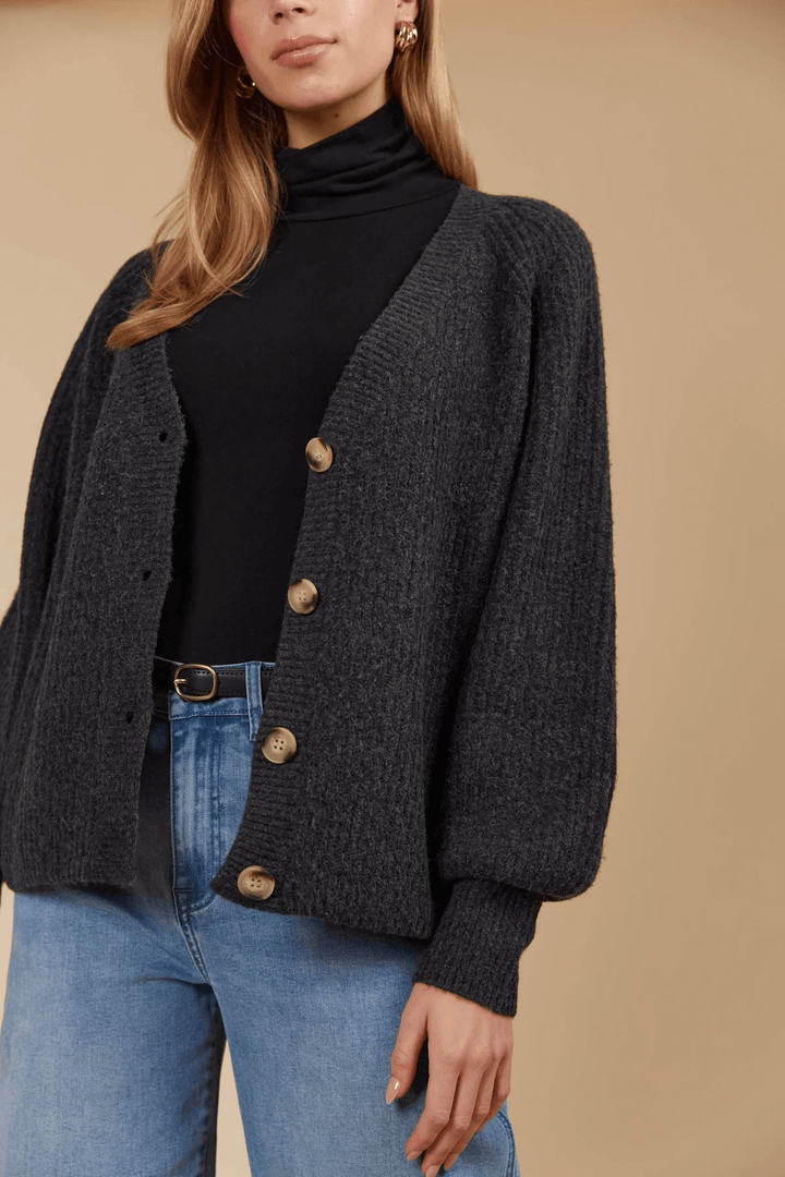 Isle Of Mine - Miru Cardigan Ash
