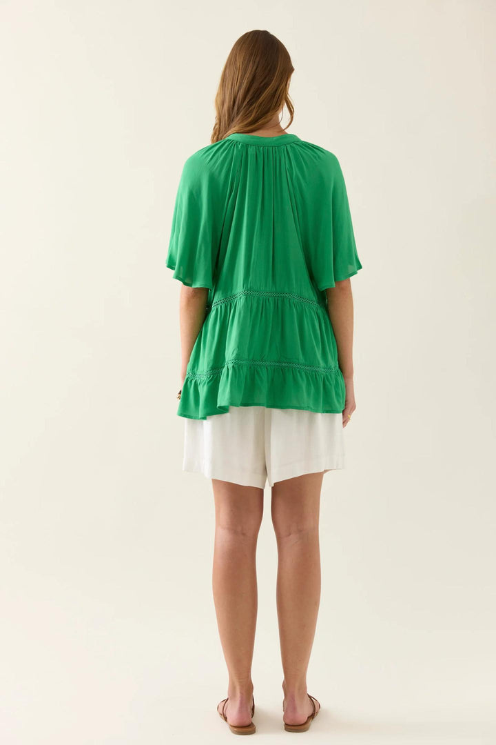 Isle Of Mine - Oline Top Green