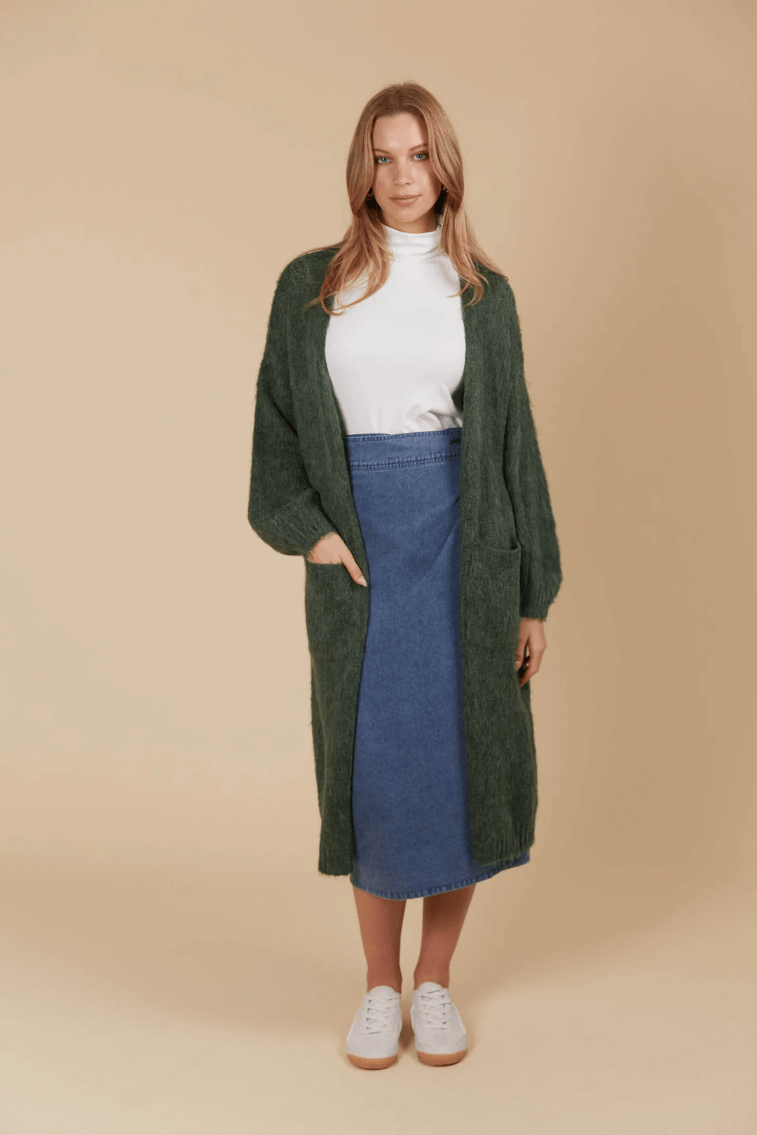 Isle Of Mine - Pallas Cardigan Pine