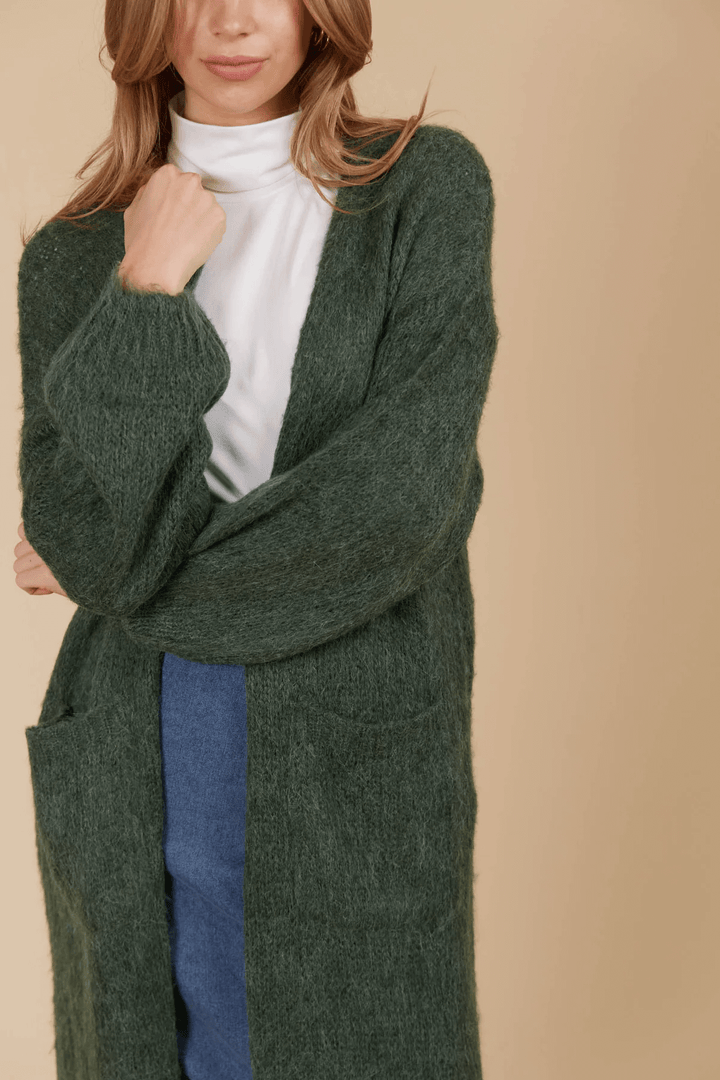 Isle Of Mine - Pallas Cardigan Pine