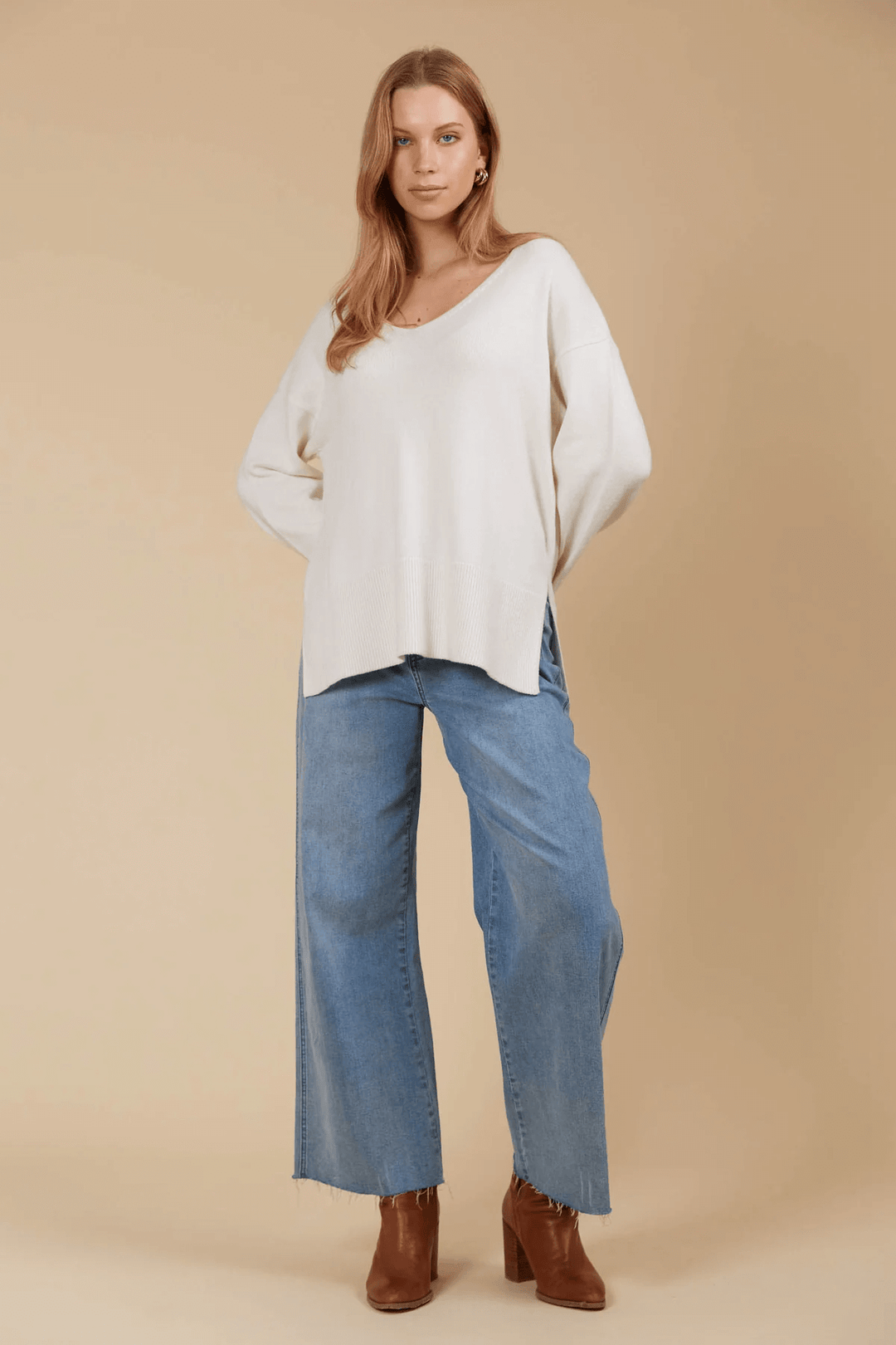 Isle Of Mine - Selene Jumper Ivory
