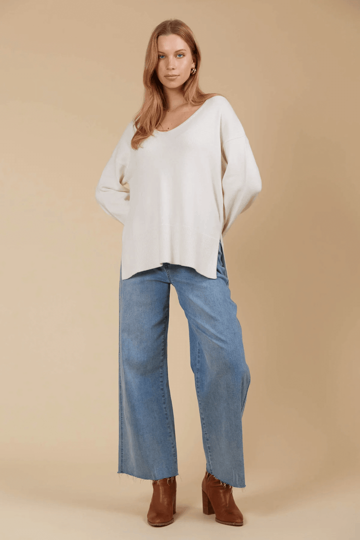 Isle Of Mine - Selene Jumper Ivory