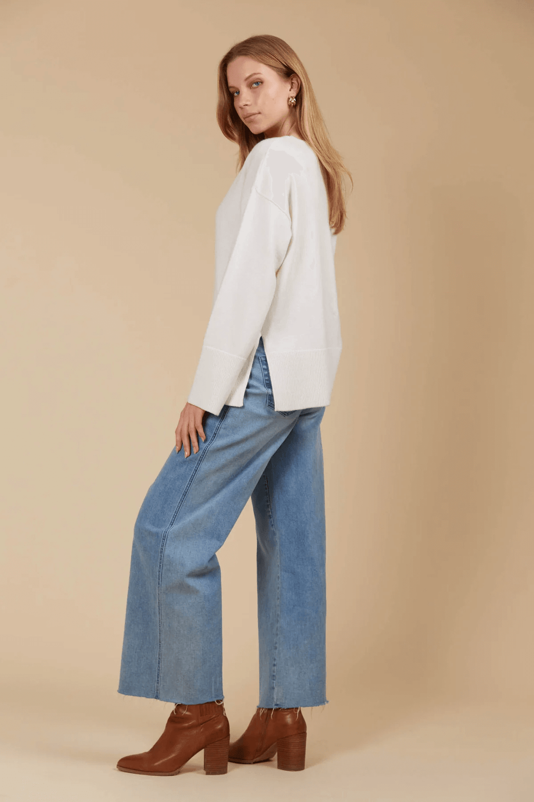 Isle Of Mine - Selene Jumper Ivory