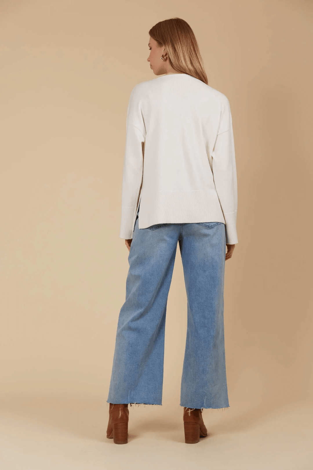 Isle Of Mine - Selene Jumper Ivory