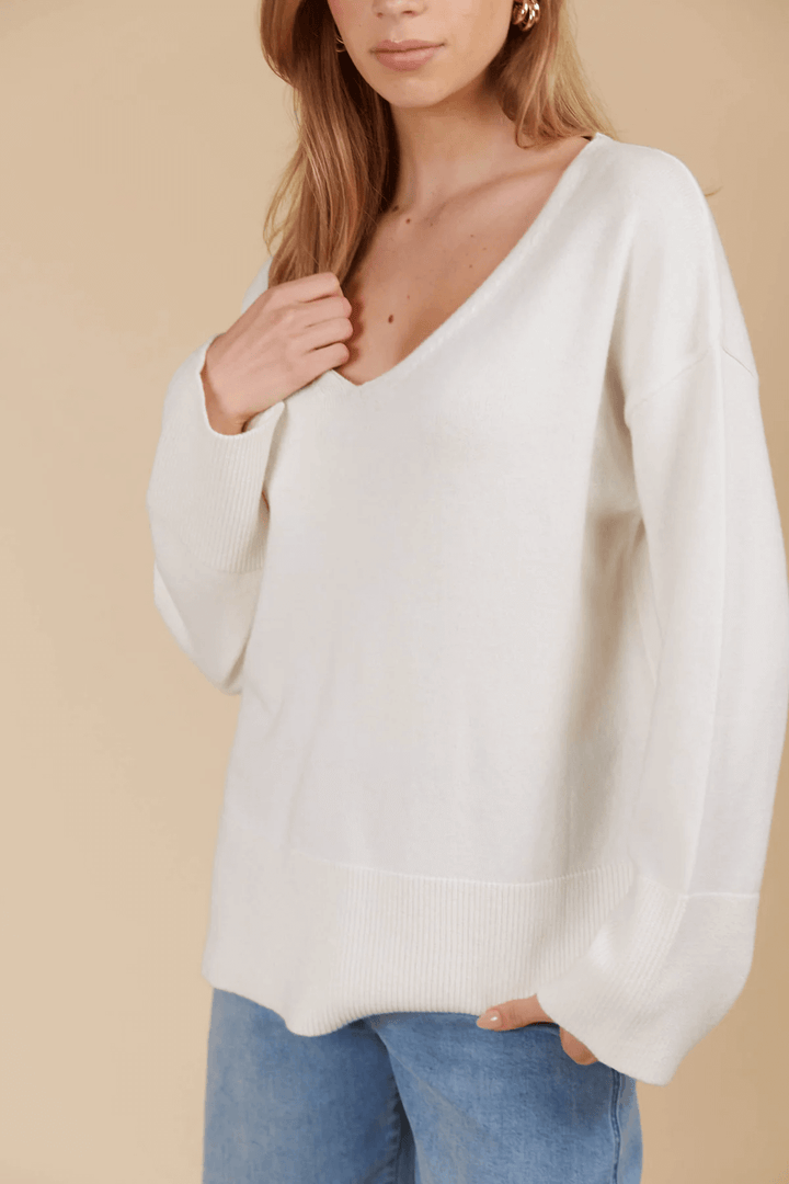 Isle Of Mine - Selene Jumper Ivory