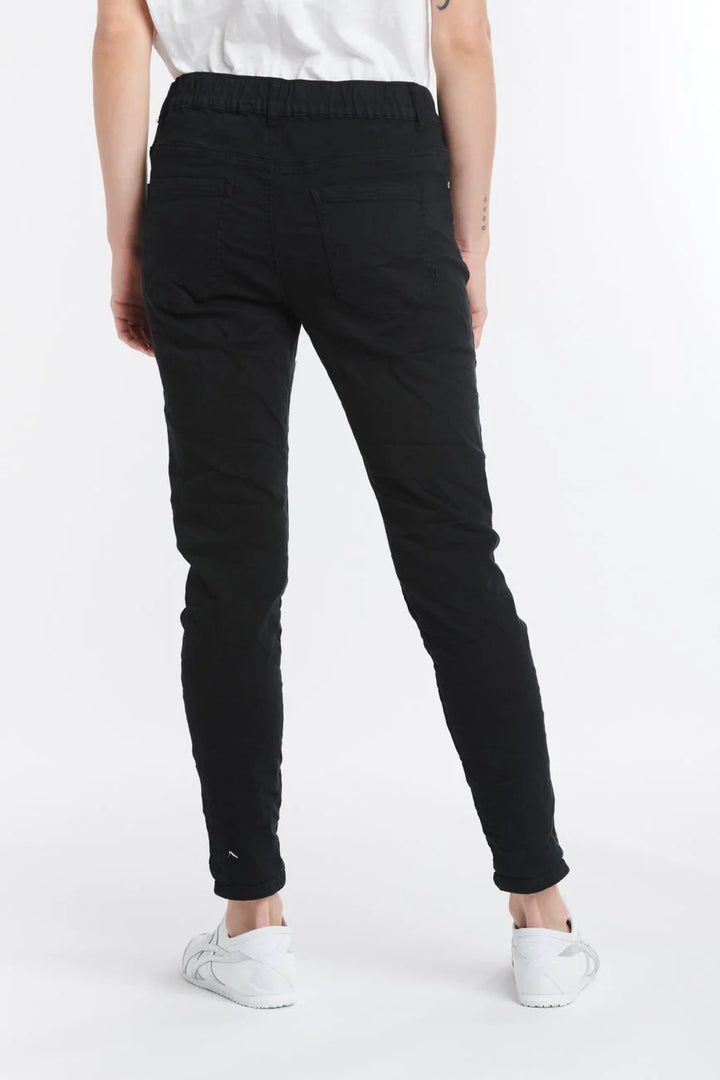 Italian Star - Emma Stretch Jean Black