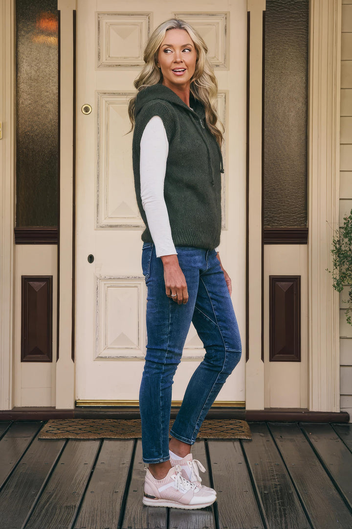 Italian Star - Emma Stretch Jean Dark Blue