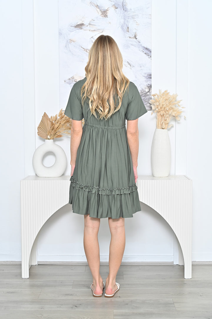 Ashley Dress Khaki