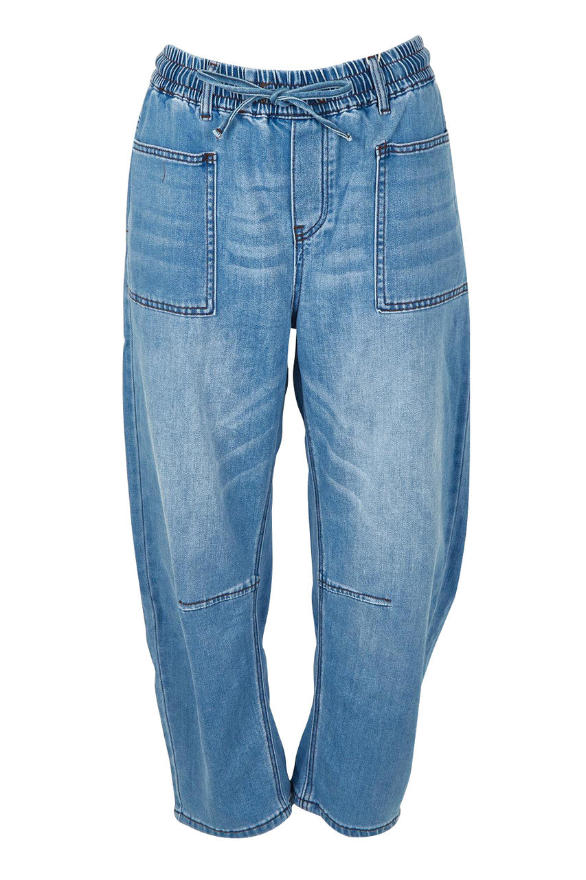 Barrie Barrel Jeans Light Blue