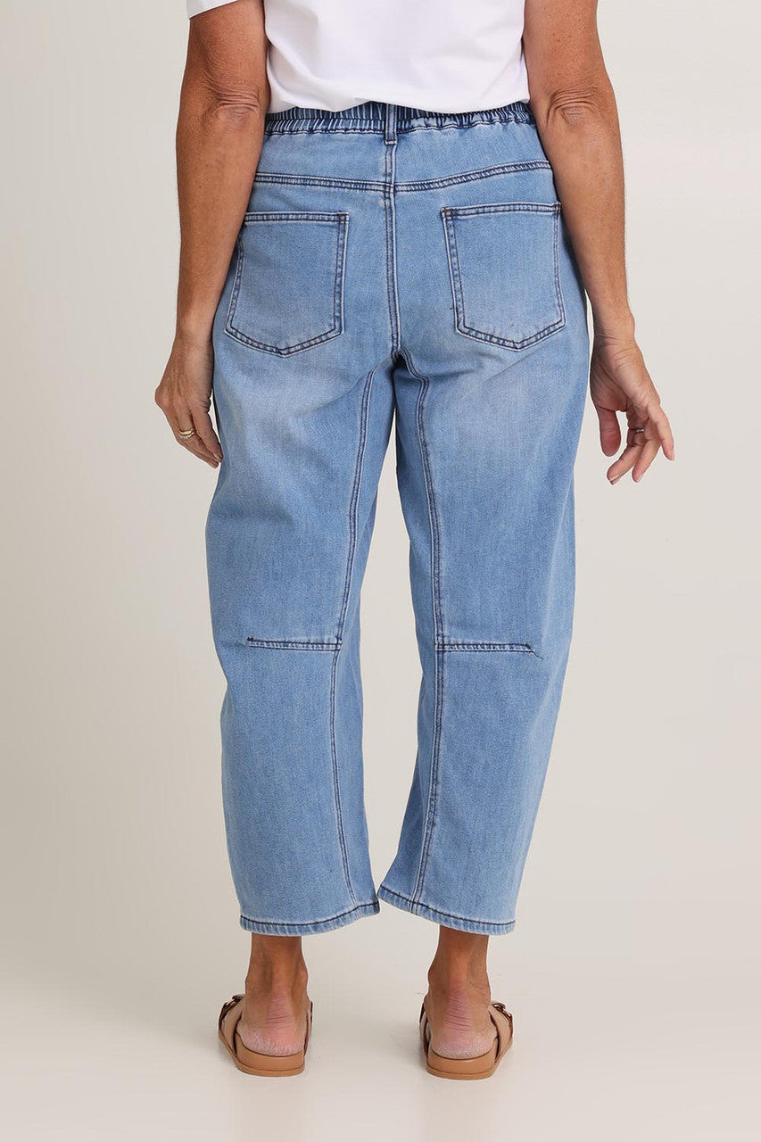 Barrie Barrel Jeans Light Blue
