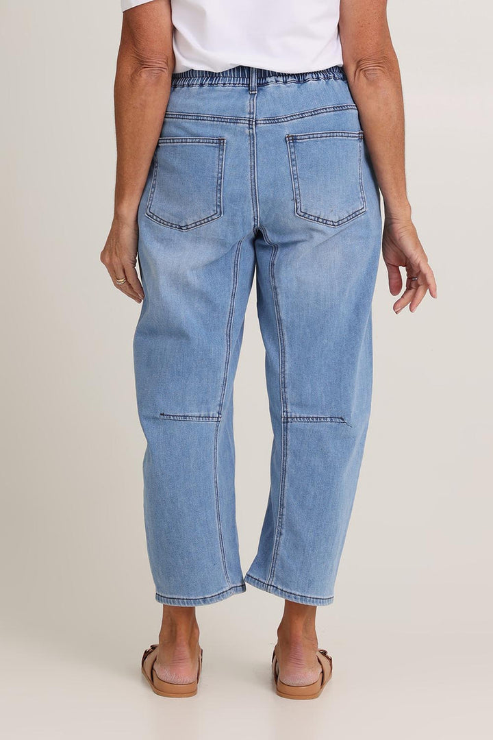 Barrie Barrel Jeans Light Blue