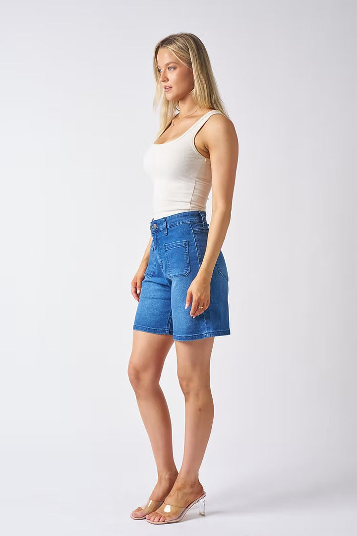 Bobbie Short Dark Denim