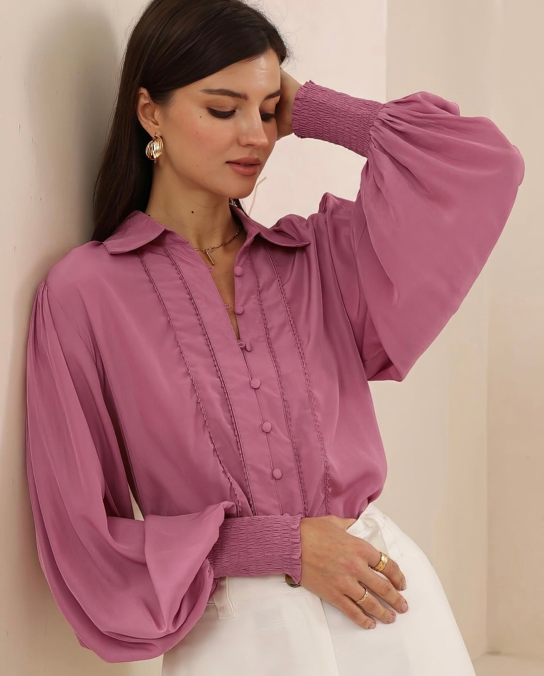 Camila Blouse Rouge