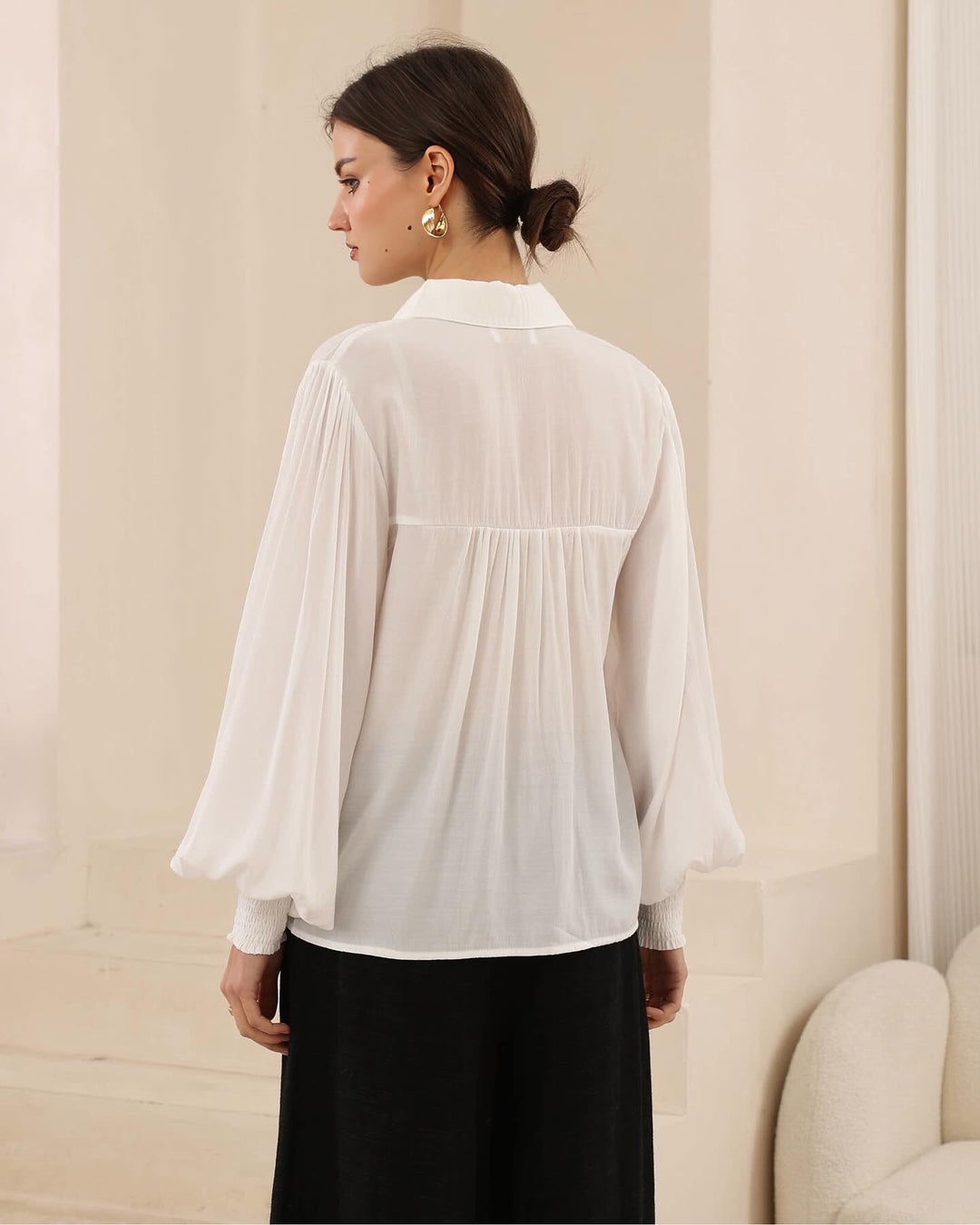 Camila Blouse White