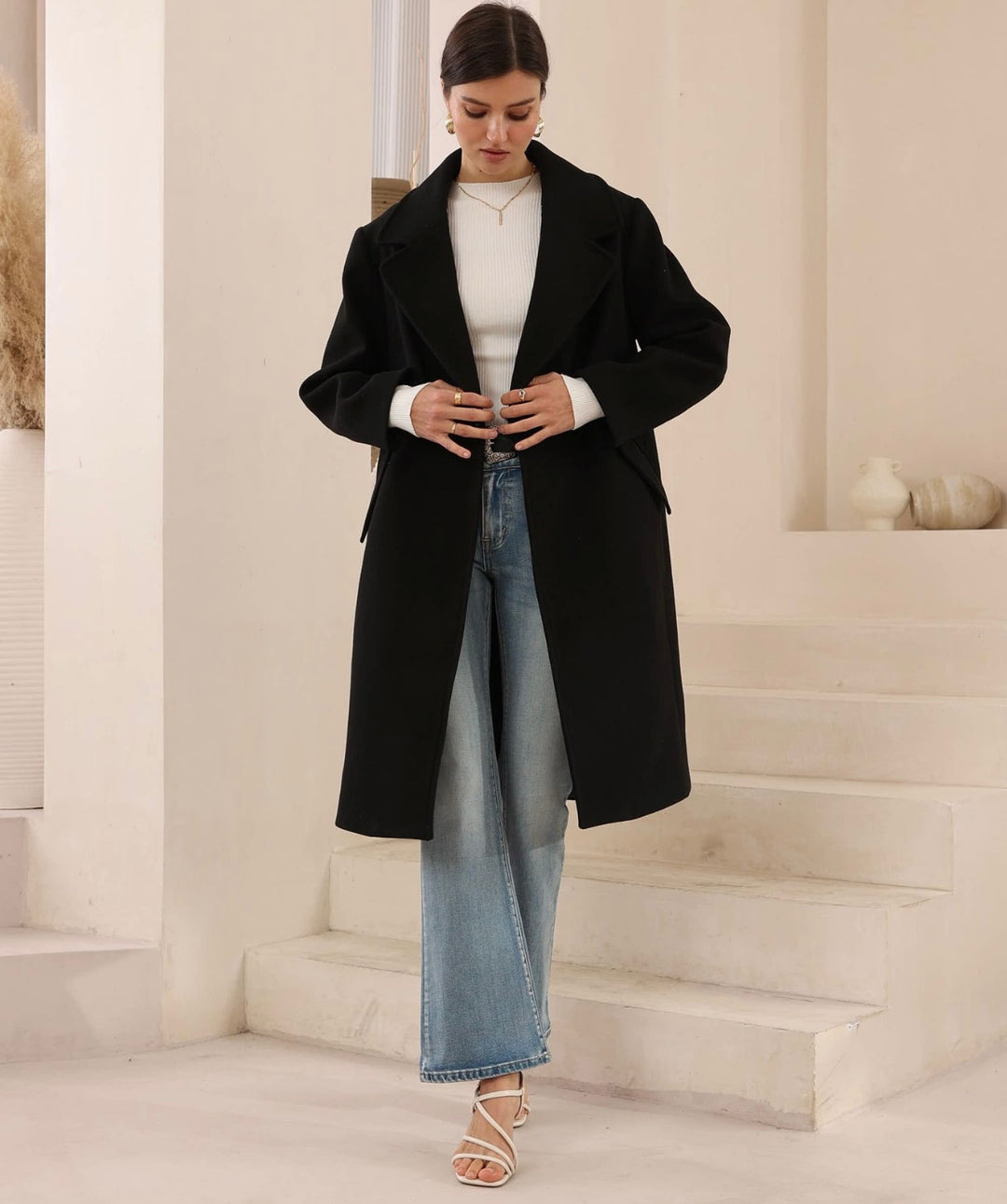 Iris Coat Black