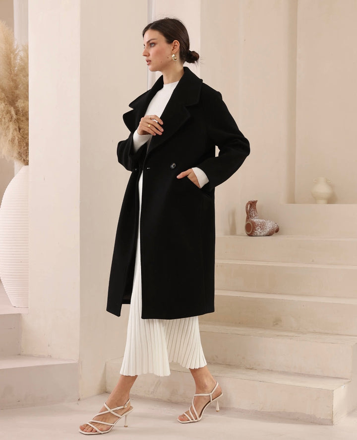 Iris Coat Black